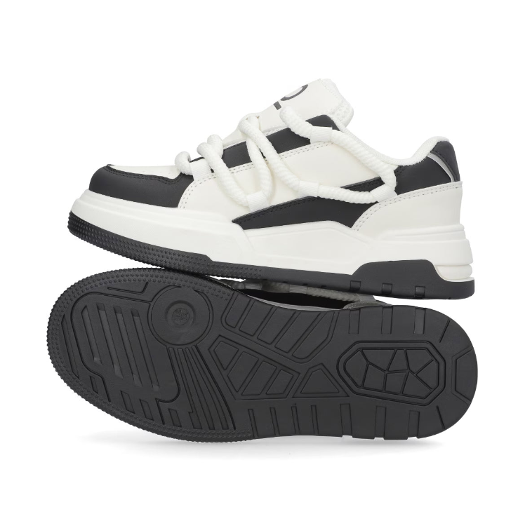Tenis casual Capa de Ozono - 614901 Blanco / Negro