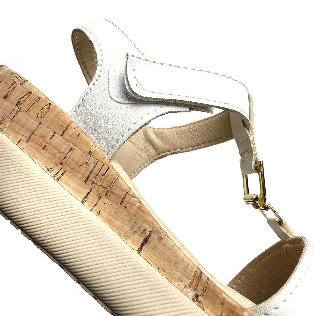 Huarache plataforma pequeña Yuyin - 96113 Latte