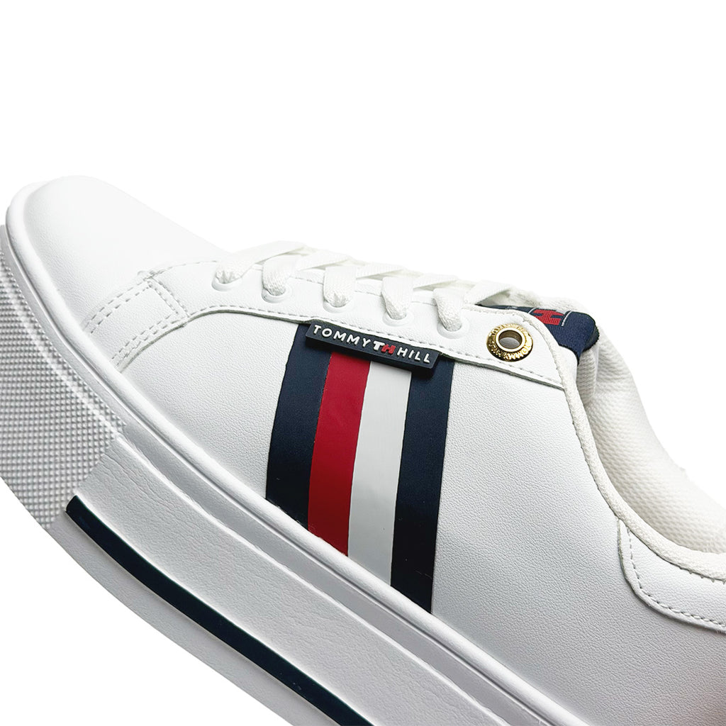 Tenis casual Tommy - 6482 Blanco