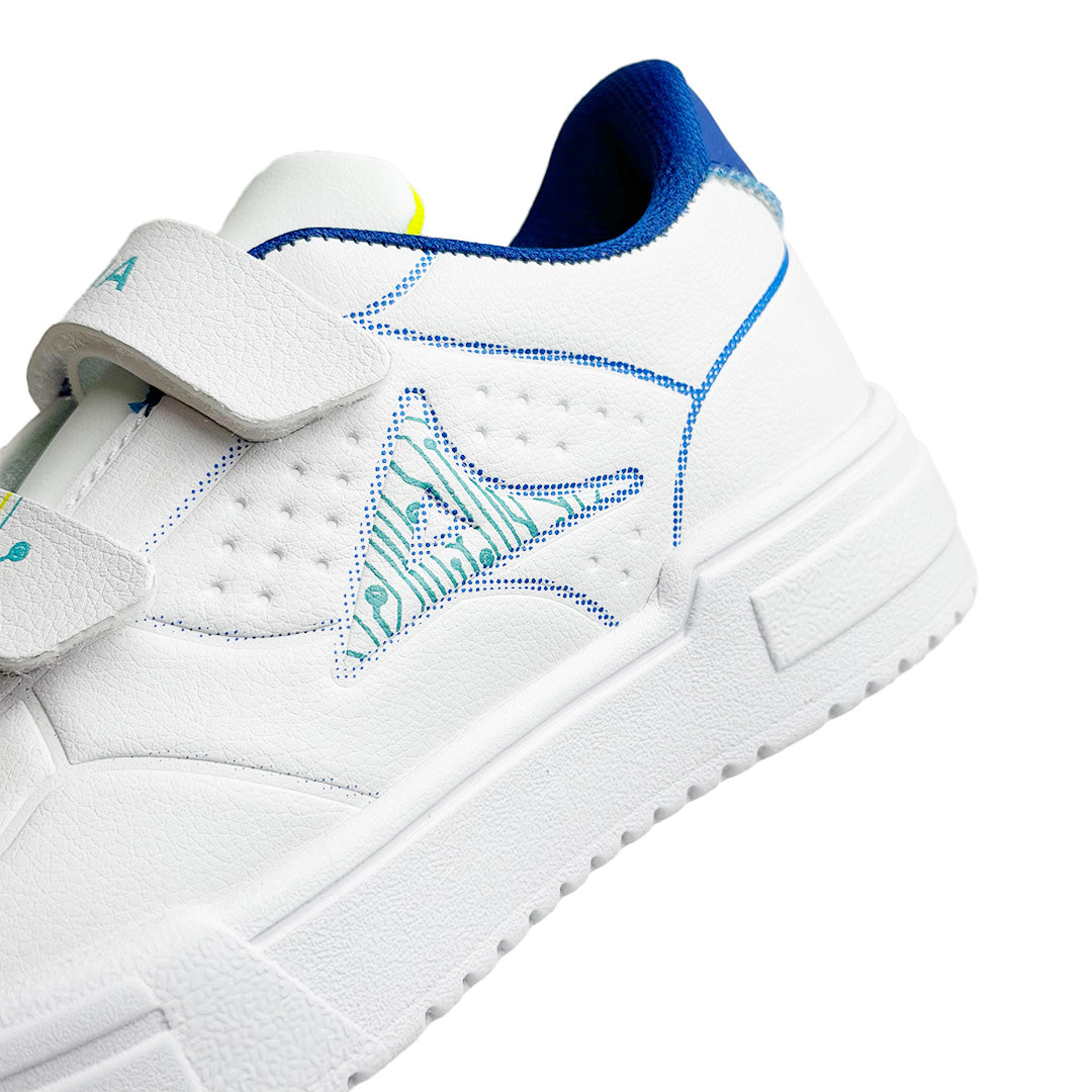 Tenis casual Pirma - 5534-4 Blanco / Azul