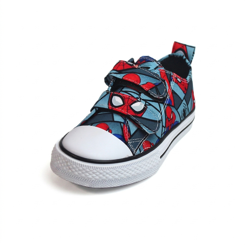 Tenis casual - 150-p Spider Man Gris