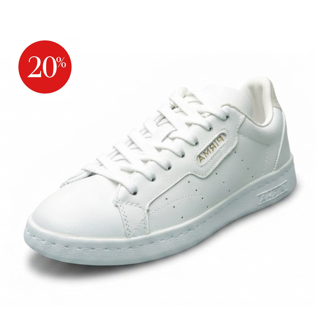 Tenis casual Pirma - 5042 Blanco / Oro