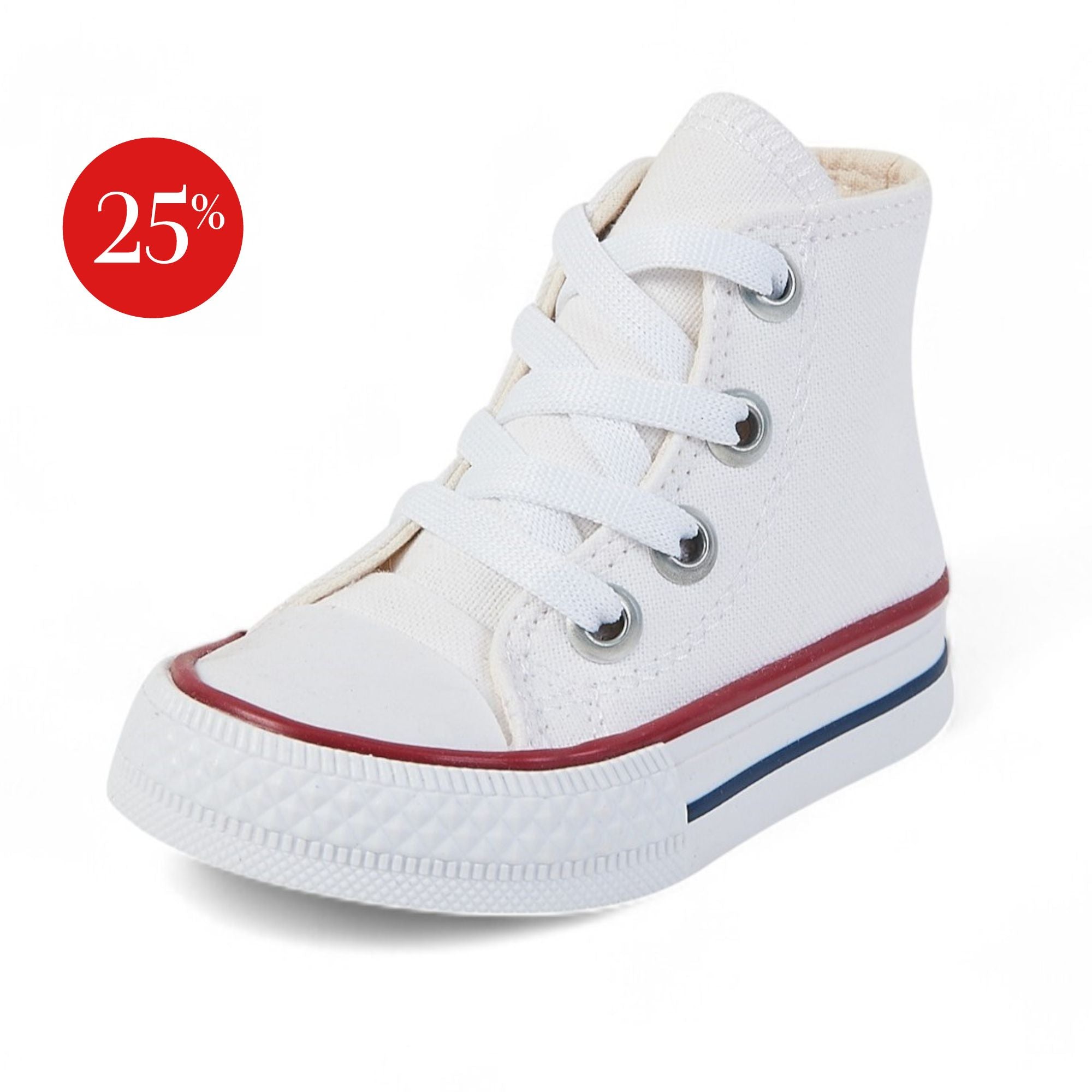 Tenis casual de bota - 688-bota Blanco