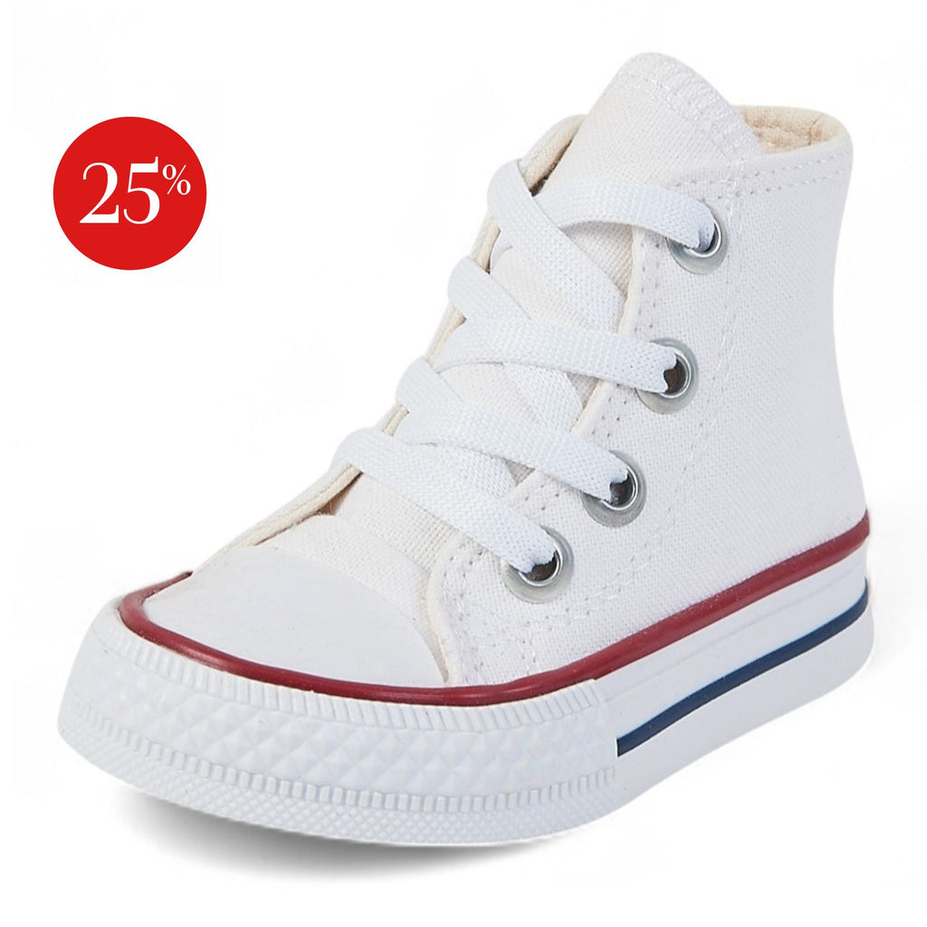 Tenis casual de bota - 688-bota Blanco