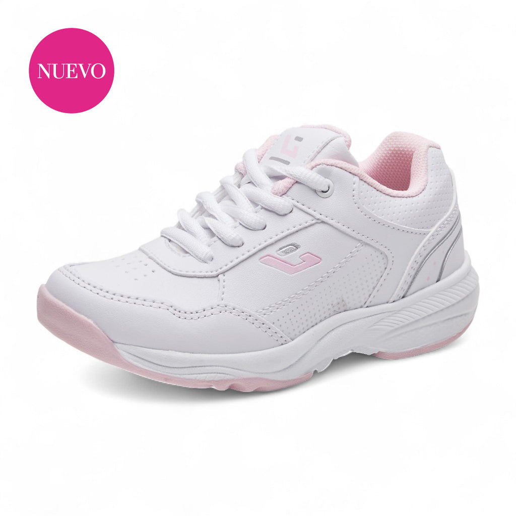 Tenis deportivo - 2478 Blanco / Rosa