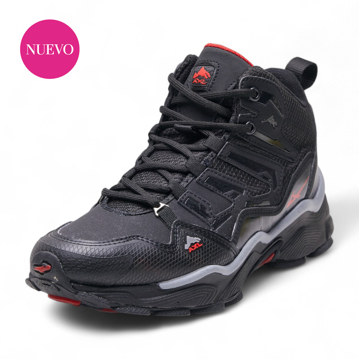 Tenis deportivo - 743 Negro / Rojo