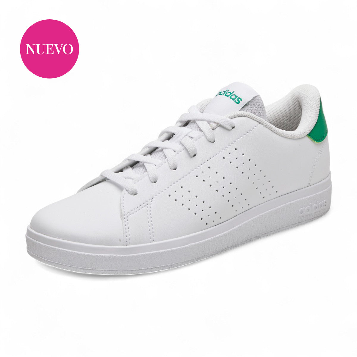Tenis casual Adidas - ID3889 Blanco / Verde