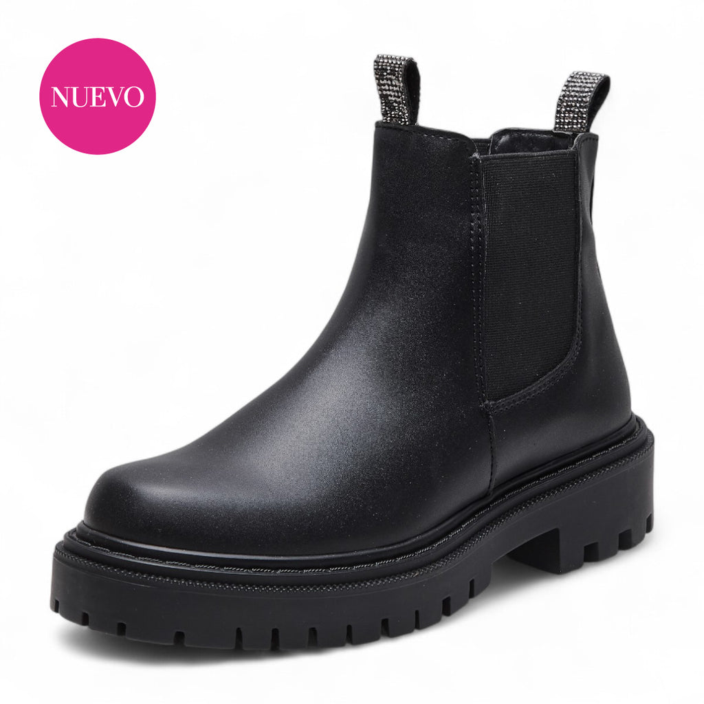 Botín alto - Modelo 10536 Negro