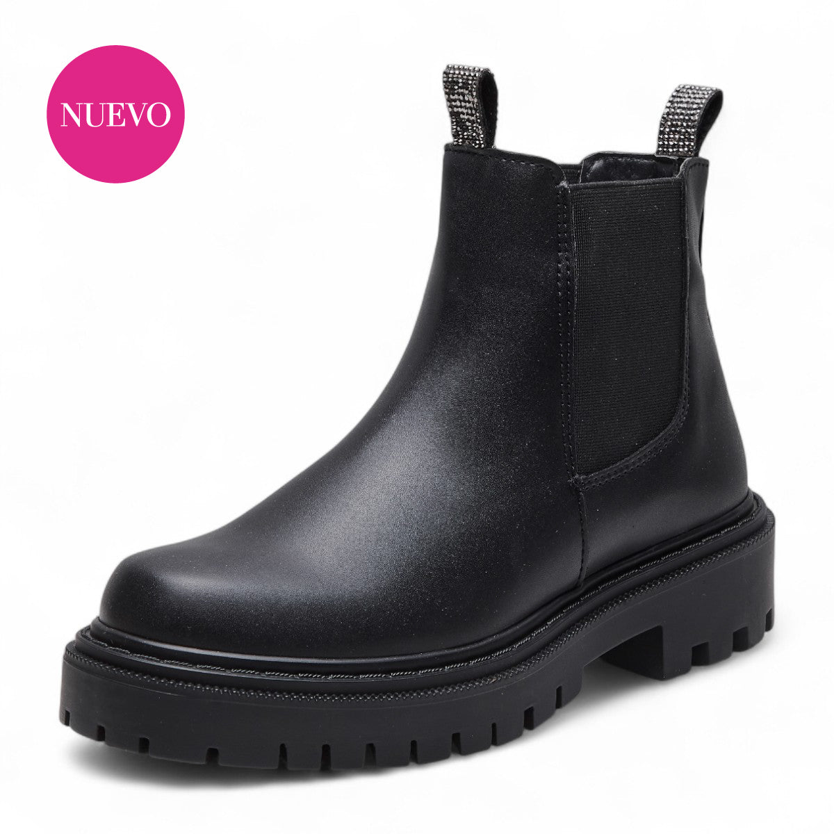 Botín alto - Modelo 10536 Negro