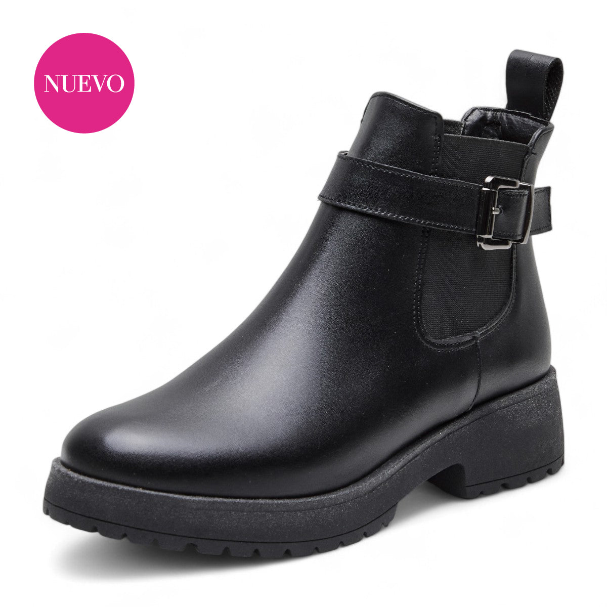 Botín alto - Modelo 1907 Negro