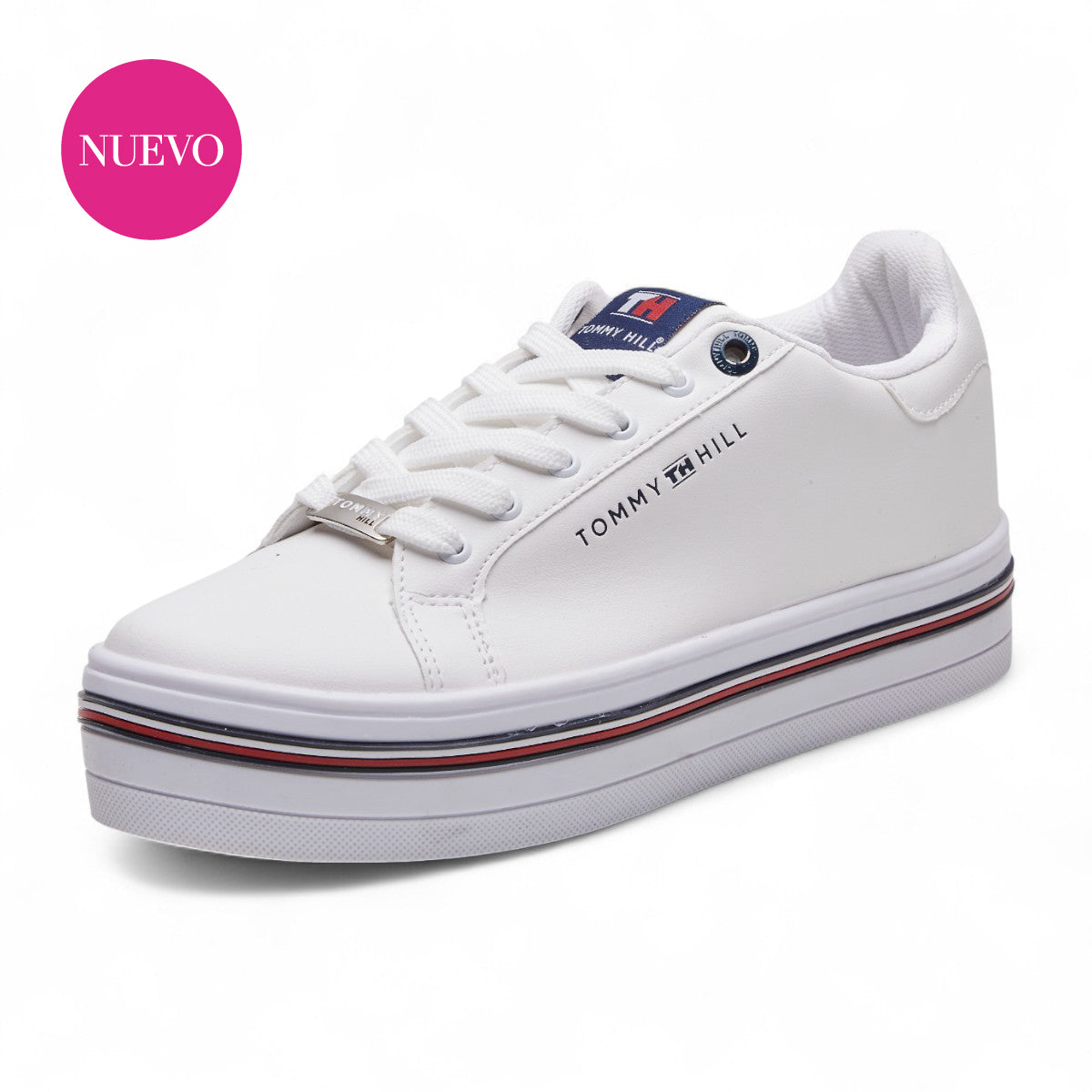 Tenis casual Tommy Hill - 4017 Blanco
