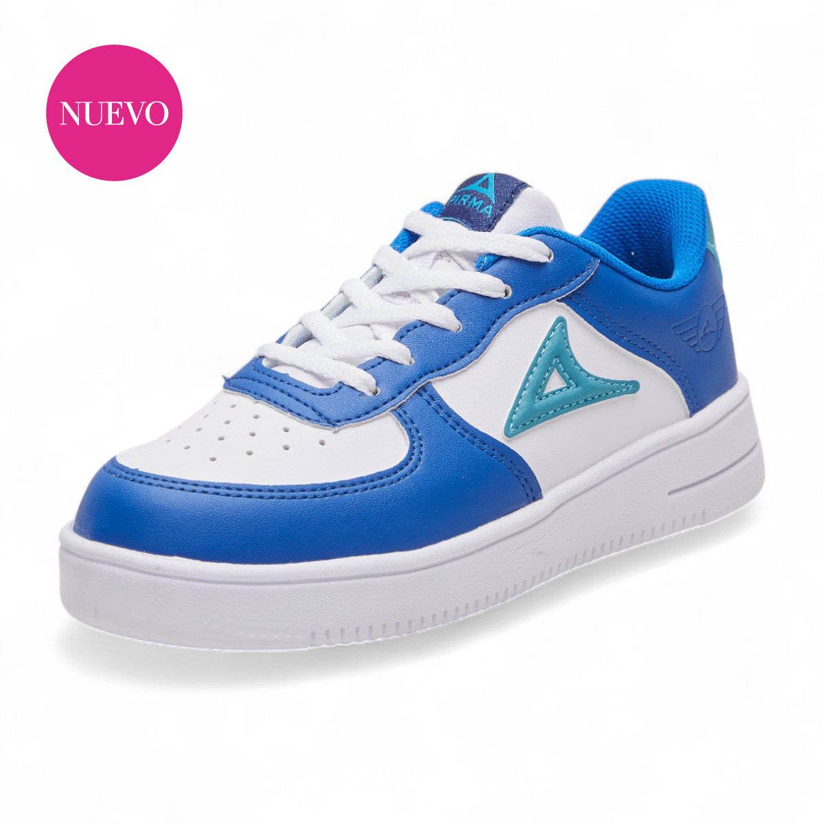 Tenis causal Pirma - 5002 Blanco / Azul