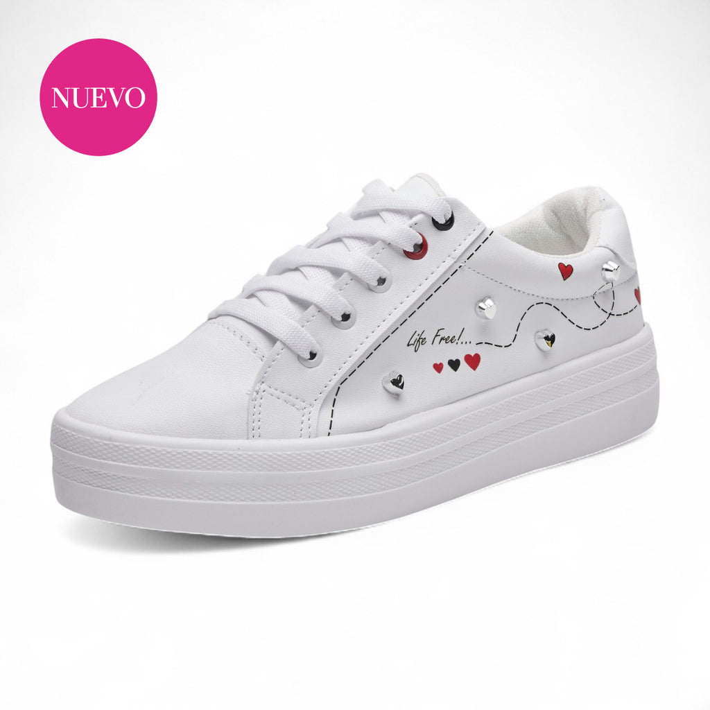 Tenis casual - 121 Blanco