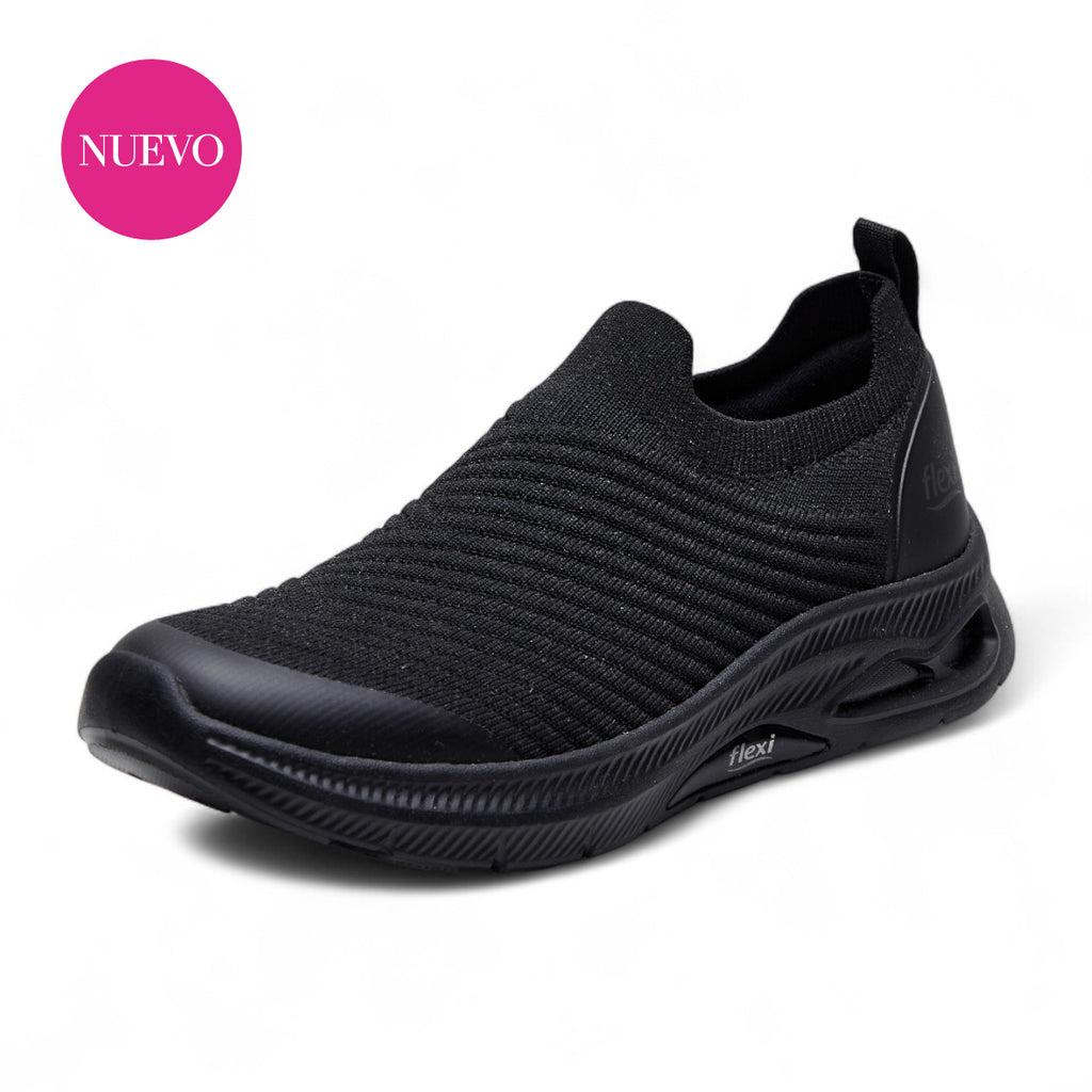 Tenis deportivo Flexi - 135203 Negro