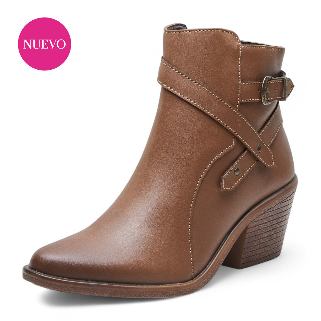 Botín alto - Modelo 11516 Camel