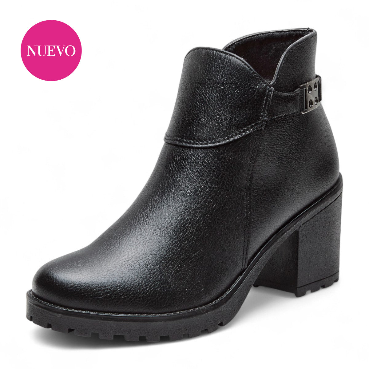 Botín alto - Modelo 8063 Negro