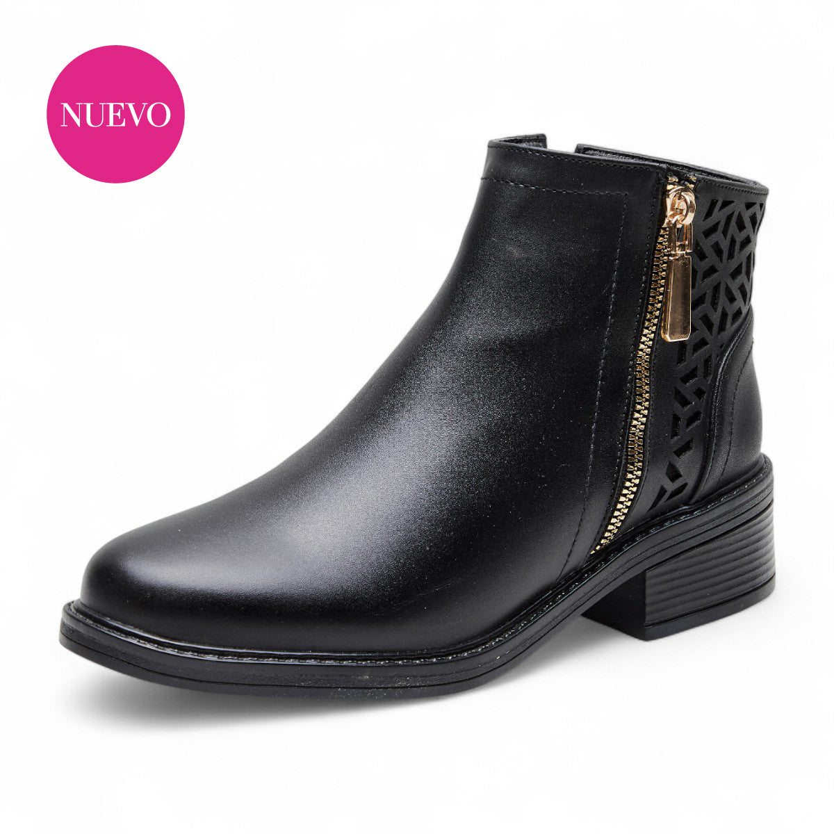 Botín alto - Modelo 6512 Negro