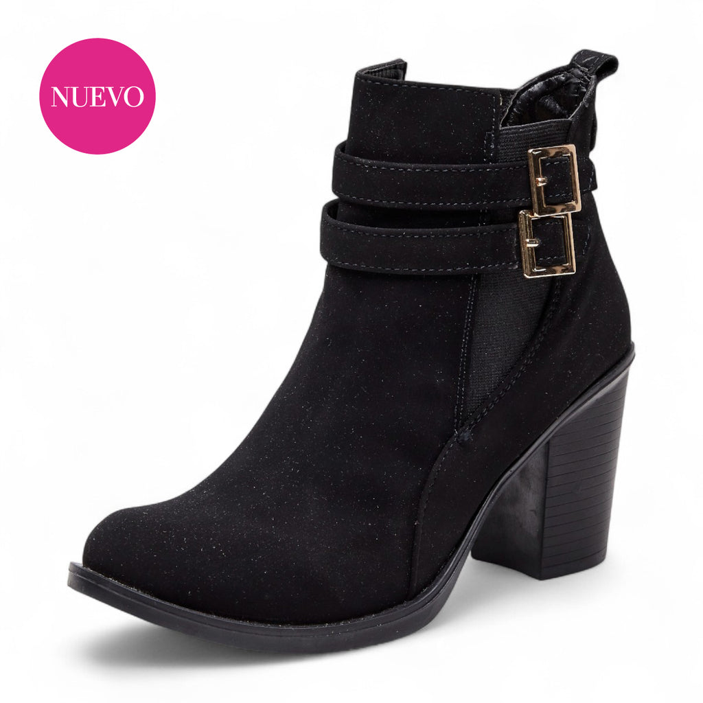 Botín alto - 6001 Negro