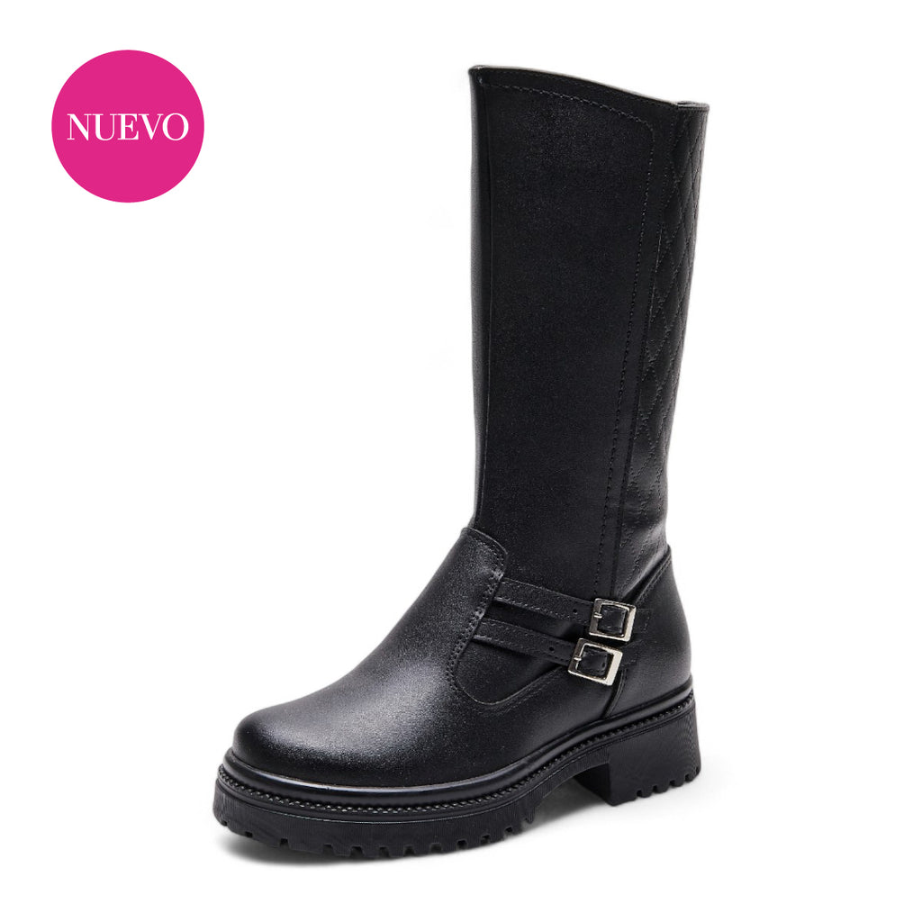 Bota larga Yuyin - Modelo 25551 Negro