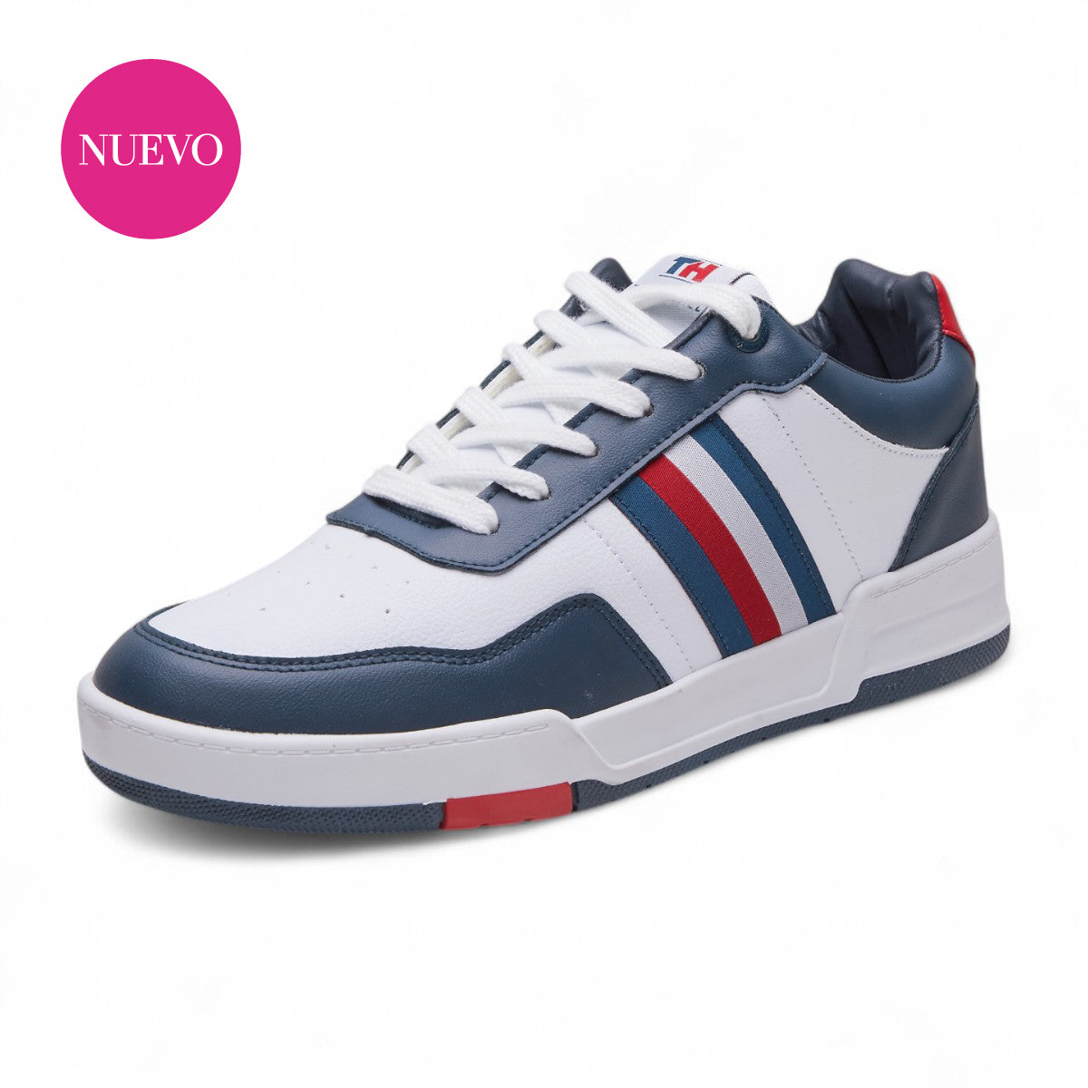 Tenis casual Tommy Hill - 6302 Blanco / Marino