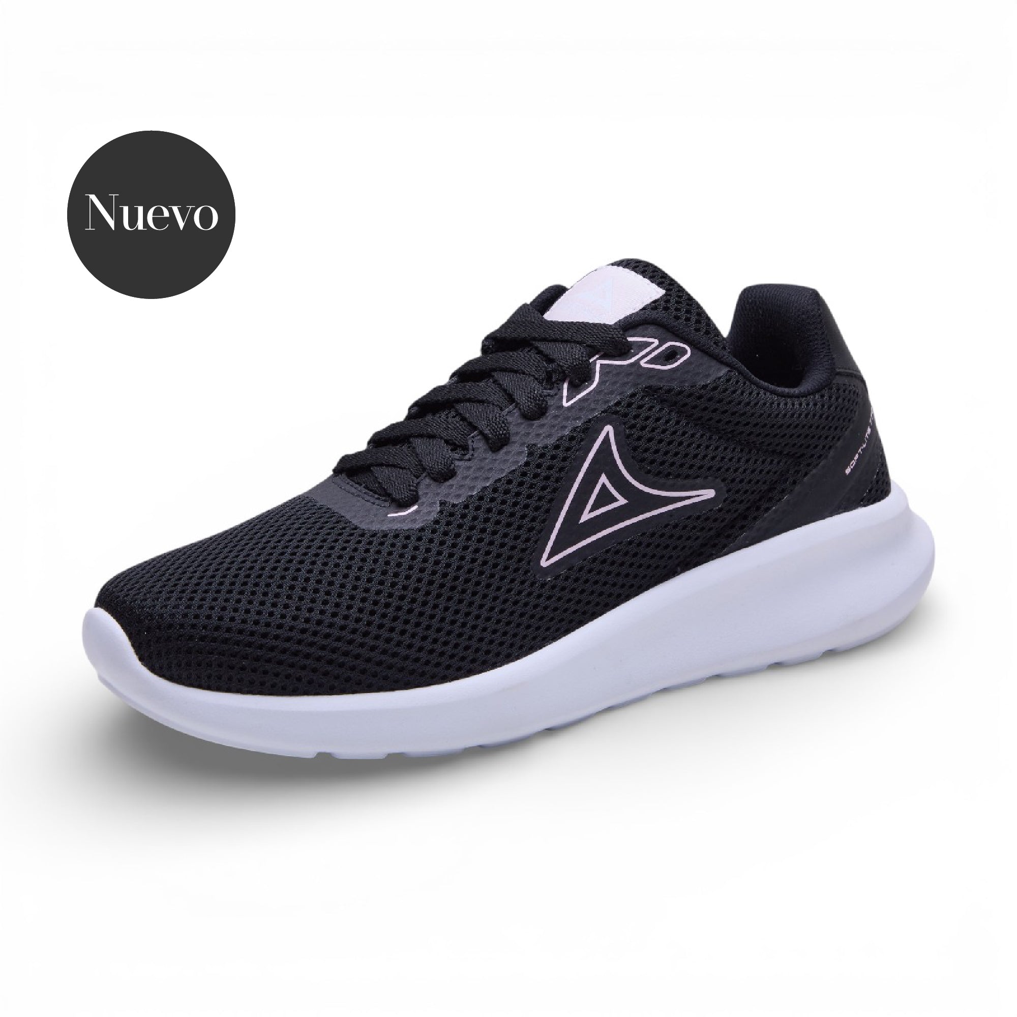 Tenis deportivo Pirma - 8023 Negro / Rosa