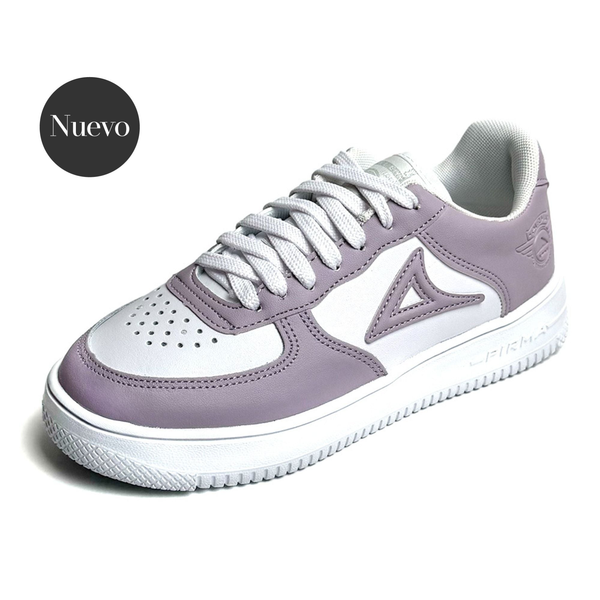 Tenis casual Pirma - 5002 Blanco / Lila