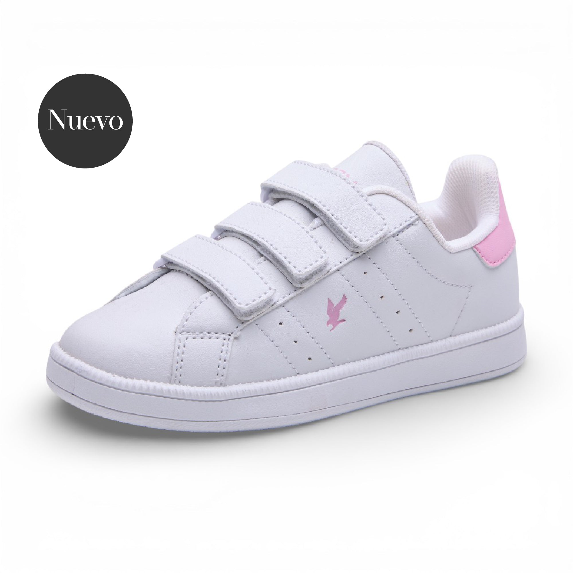 Tenis casual - 7157L Blanco / Rosa
