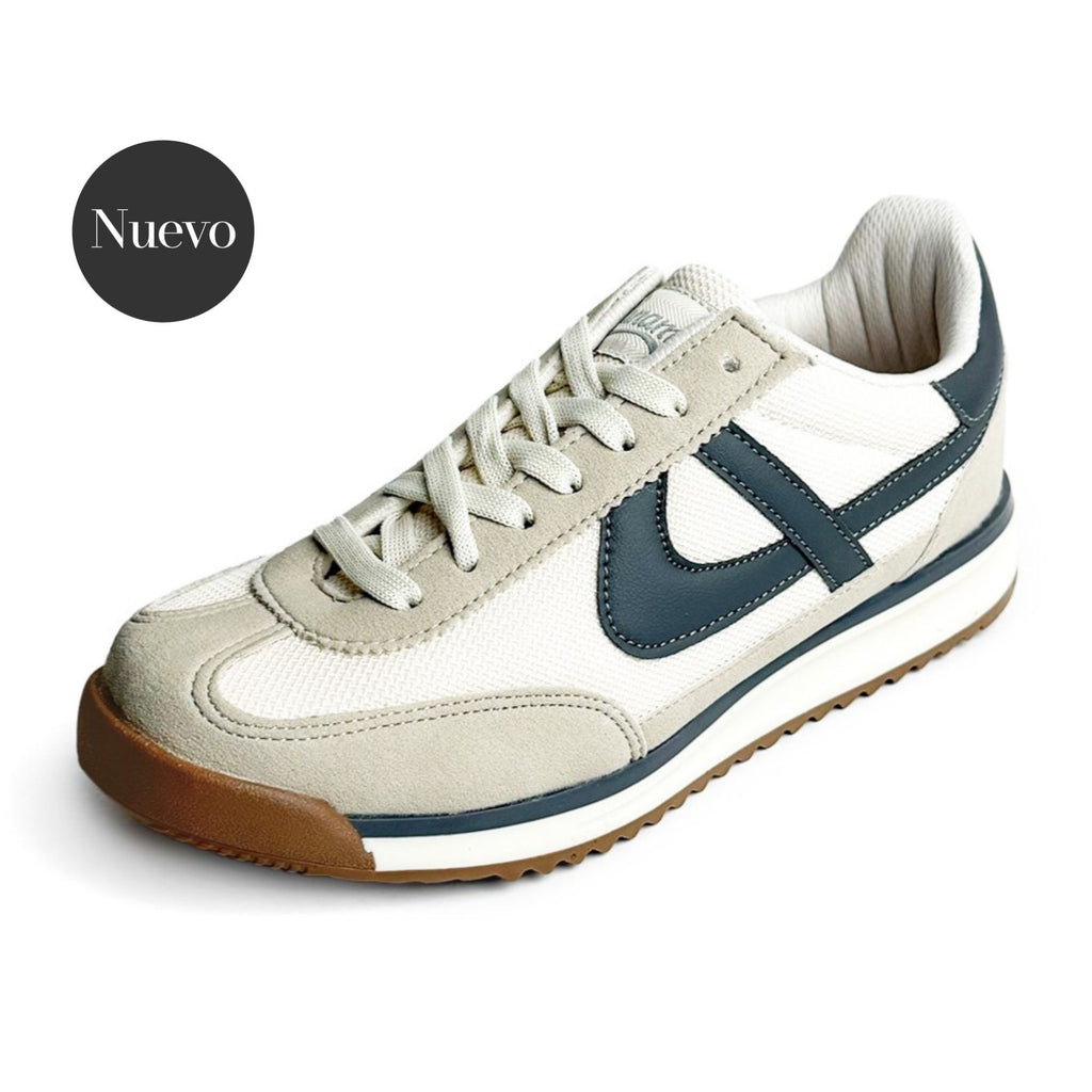 Tenis deportivo - 010978-1162 Latte / Gris