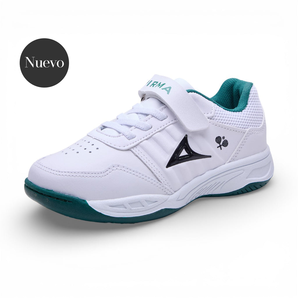 Tenis deportivo Pirma - 7010 Blanco / Verde
