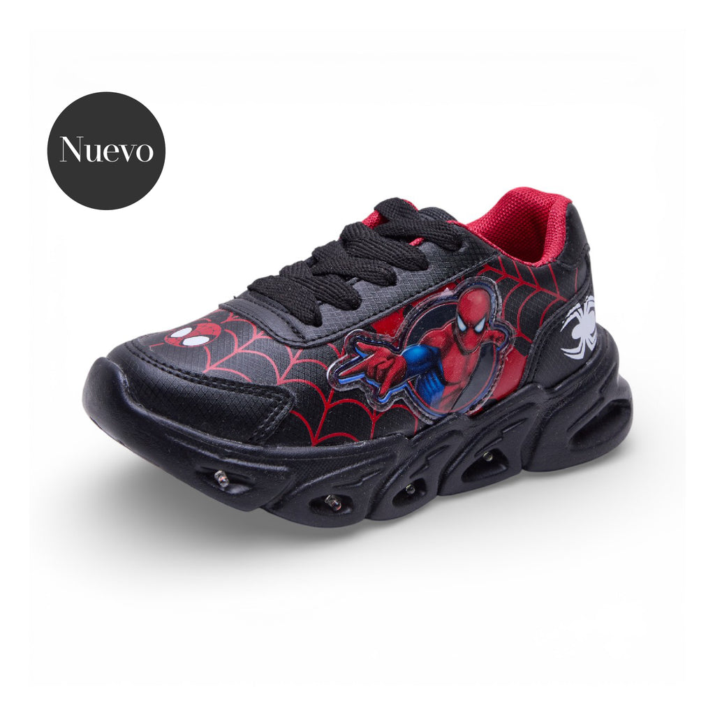 Tenis deportivo - 518 Negro / Rojo