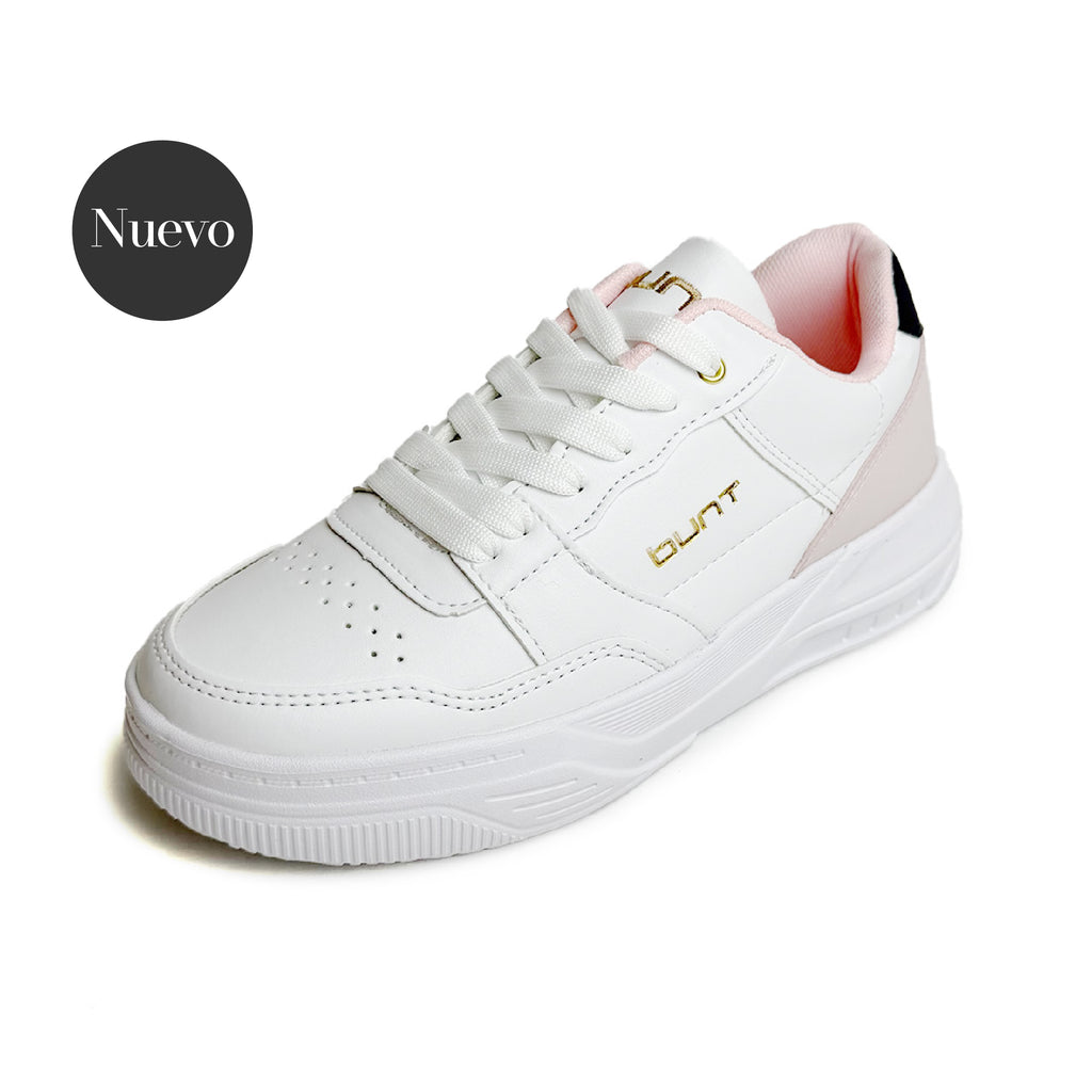 Tenis casual Bunt - 225 Blanco / Maquillaje