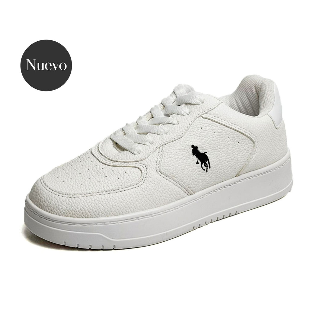 Tenis casual Polo - 5017-1 Blanco