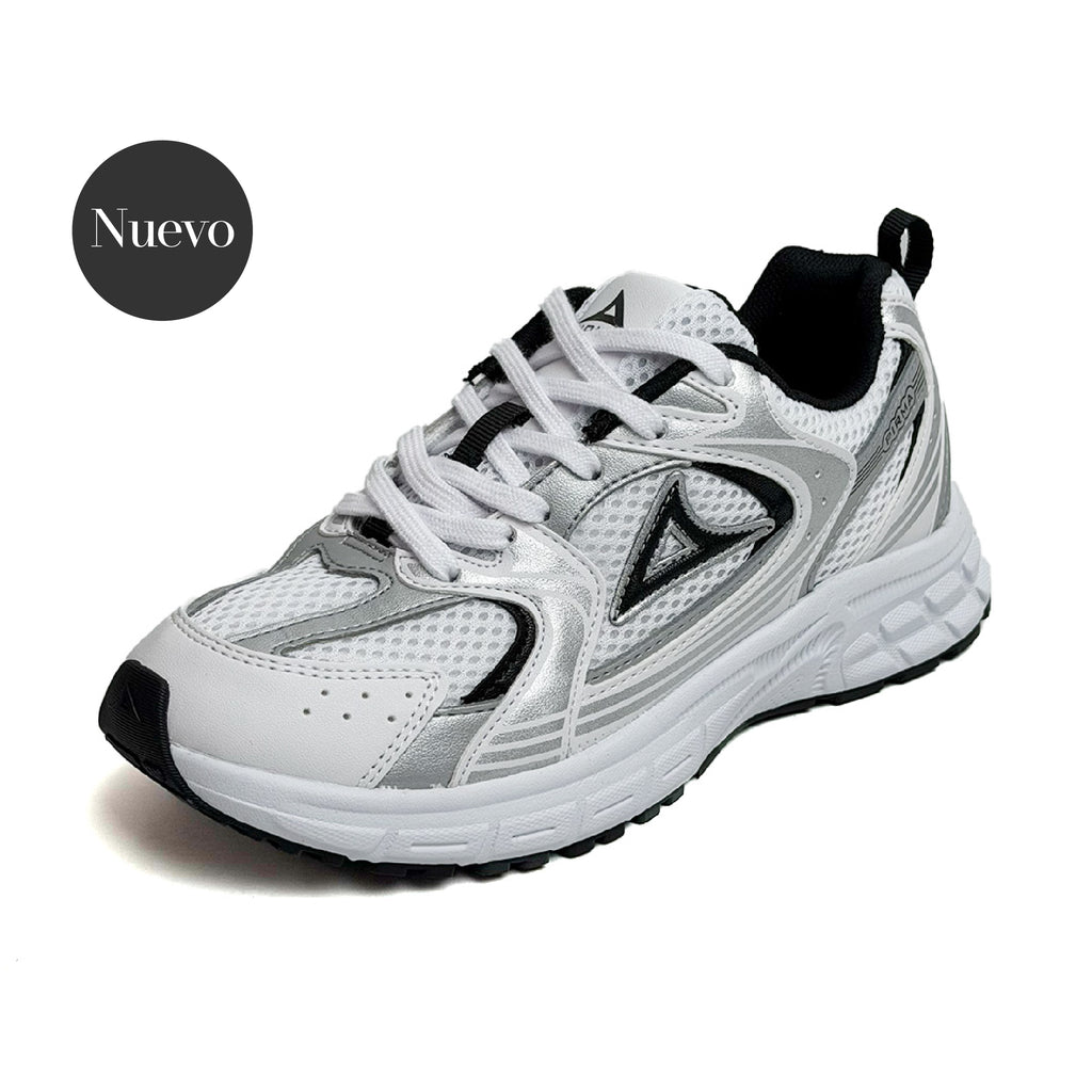 Tenis deportivo Pirma - 5082 Blanco / Negro