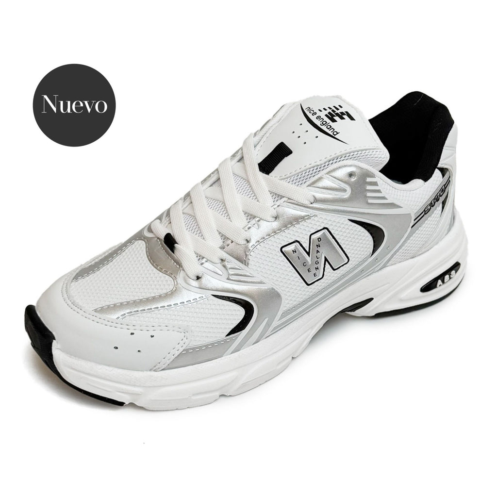 Tenis deportivo - 5170-6 Blanco / Negro