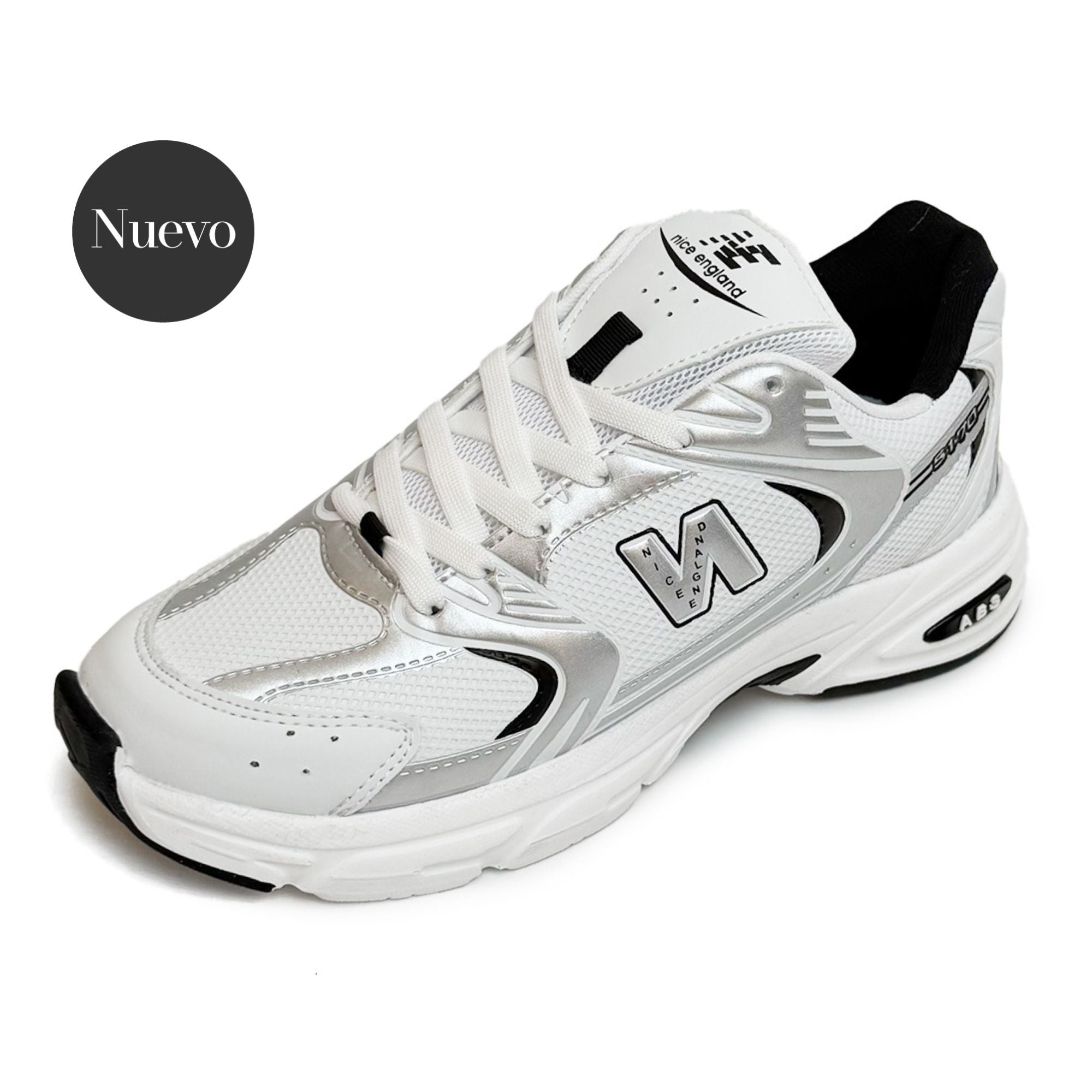 Tenis deportivo - 5170-6 Blanco / Negro
