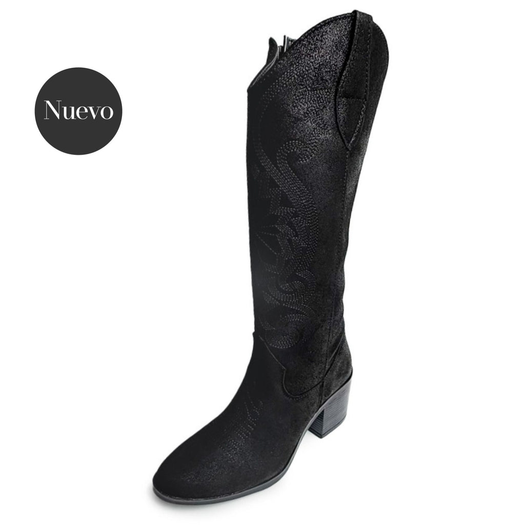 Bota alta - 9855 Negro