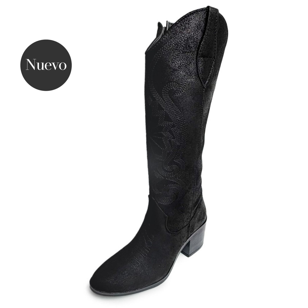 Bota alta - 9855 Negro