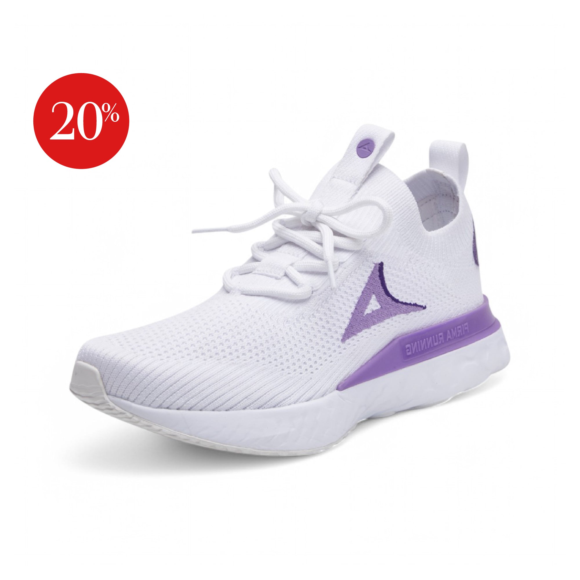 Tenis deportivo Pirma - 4527 Blanco / Morado