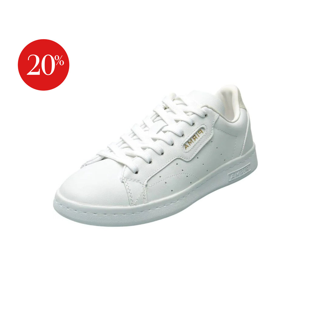 Tenis casual Pirma - 5042 Blanco / Oro