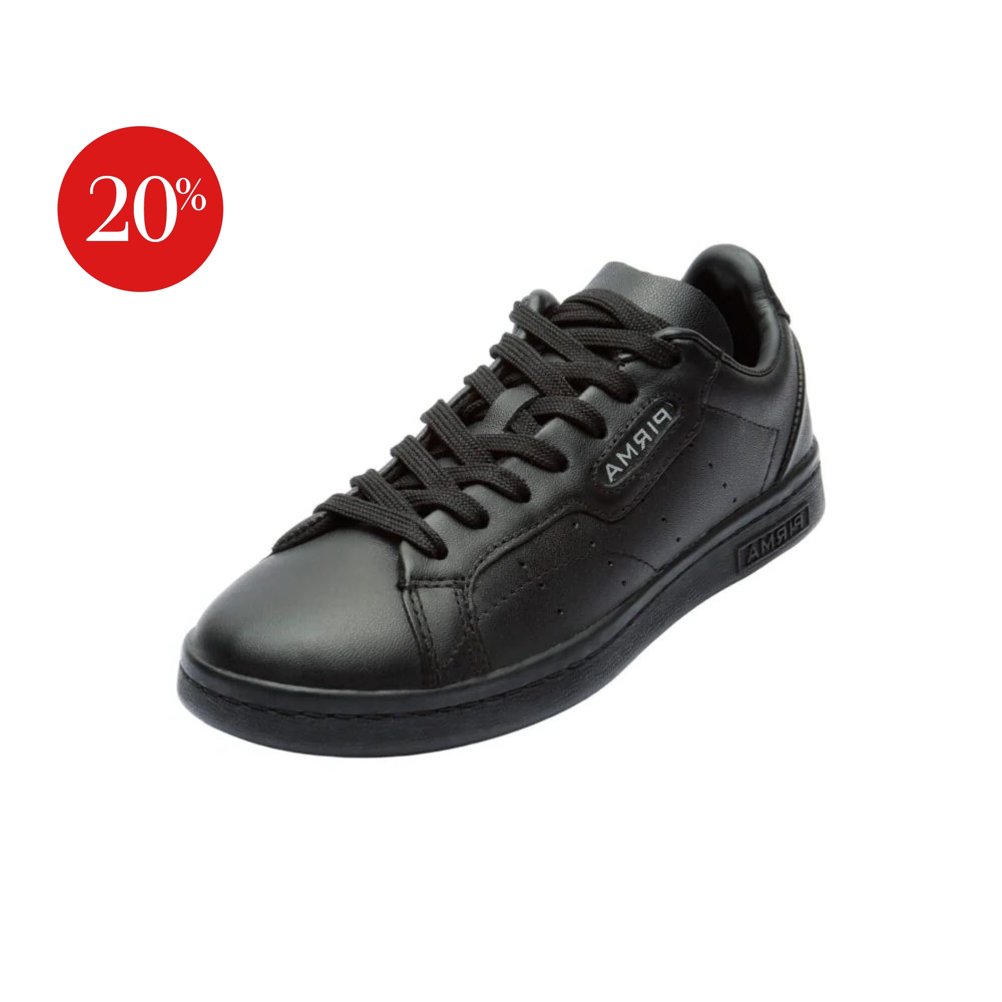 Tenis casual Pirma - 5042 Negro / Plata